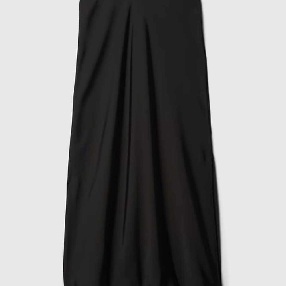Satin Maxi Skirt
